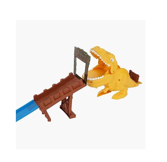Félelmetes T-Rex Autópálya Készlet -360°-os Hurokkal
