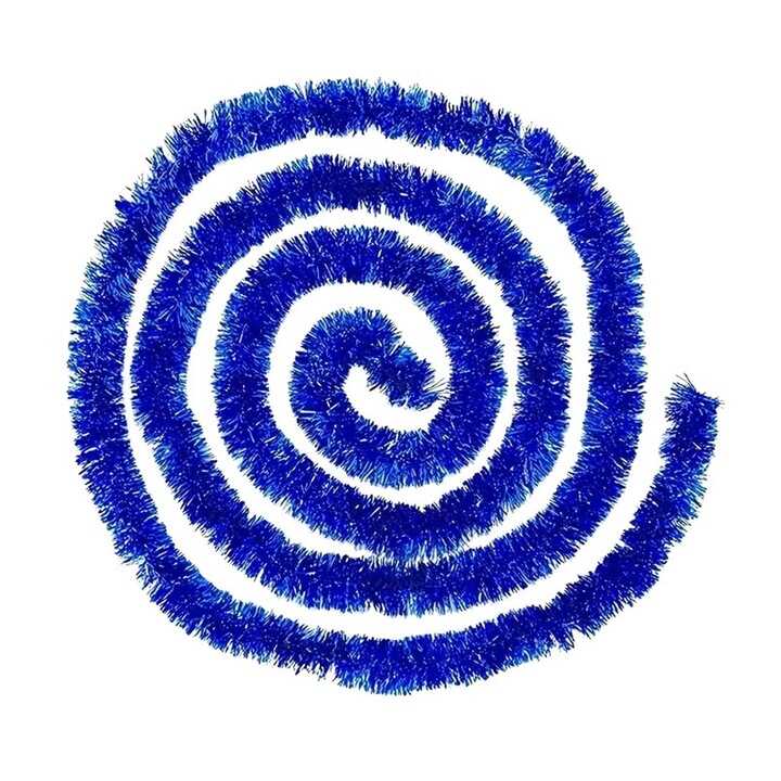 Karácsonyi Elegancia Sötétkék girland boa 2 méter 10 cm