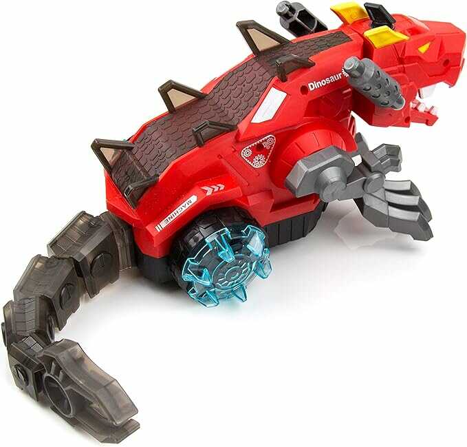 Tűzokádást imitáló elmmel működő interaktív sárkány