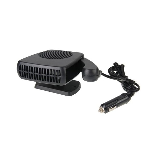 ZH-02 Autó Fűtő- és Ventillátor 12V, 150W, Gyors Leolvasztó, Szivargyújtós