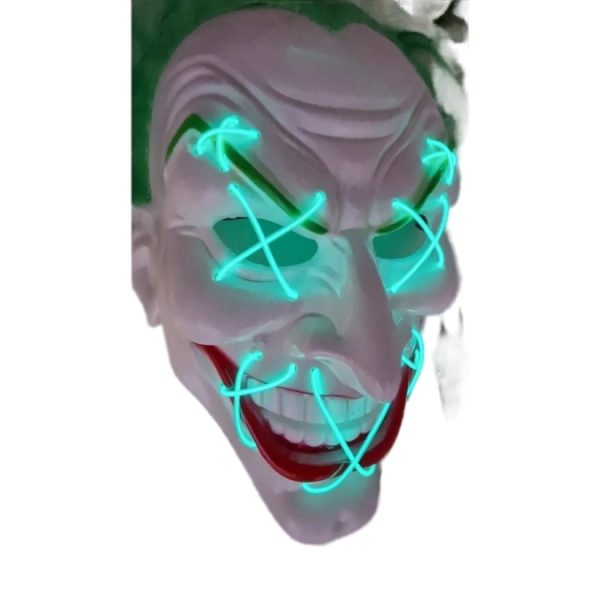 Ledes Joker rémisztő haloweeni álarc