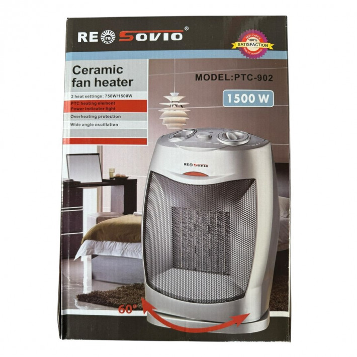 Kerámia ventilátoros fűtőberendezés,hősugárzó PTC-902