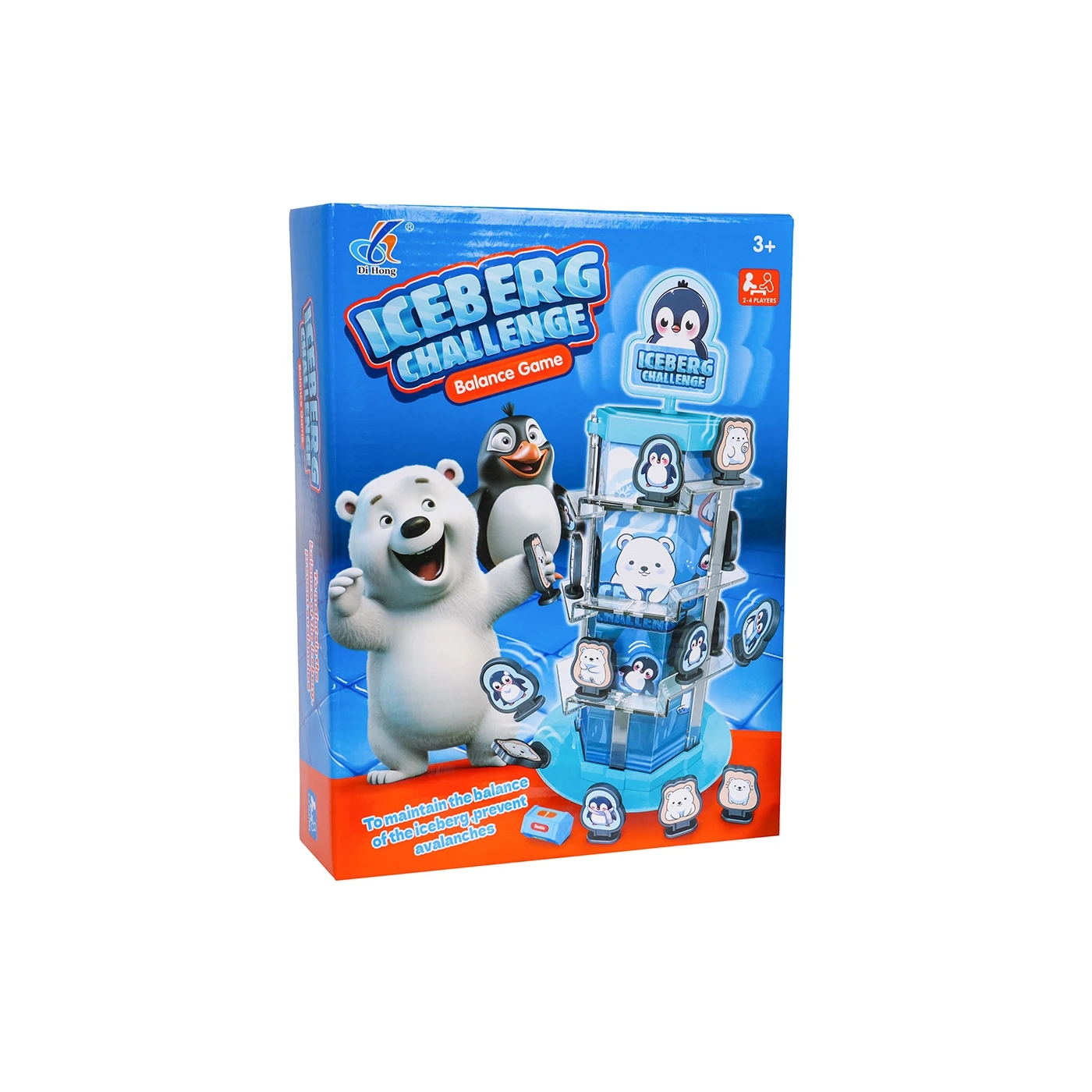 Jegesmedve -piramis Társasjáték Penguin Pile-Up