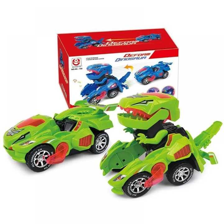 Dinoszaurusszá alakulú transformers autó