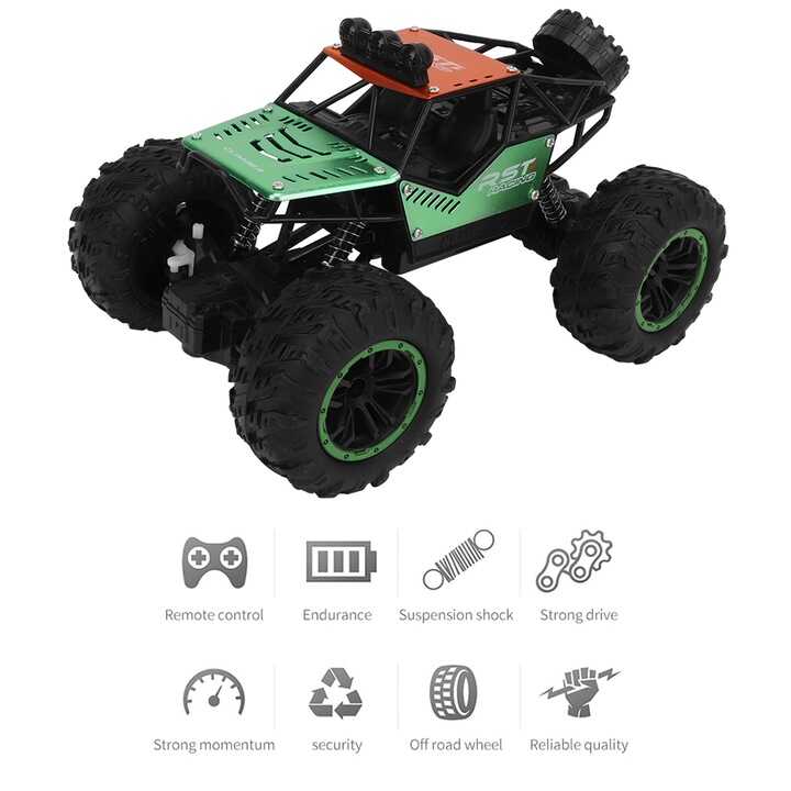 360 fokban forgatható távirányítós játékautó