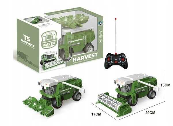 Távirányítós játék kombájn / arató gép