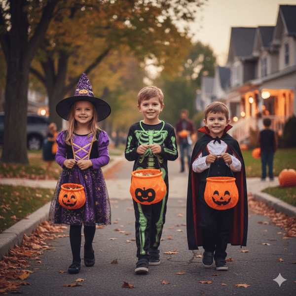 Haloweeni cukokra gyüjtő foganytuval