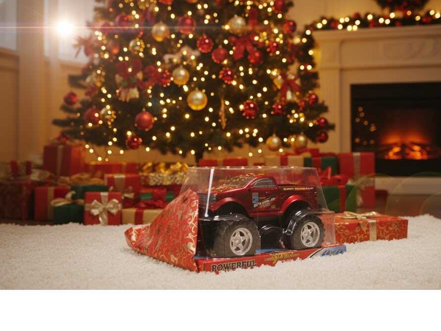 Powerful Monster Truck – Piros