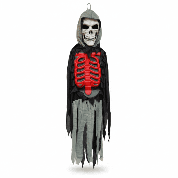 Halloweeni kaszás dekorációs Csontváz akasztható