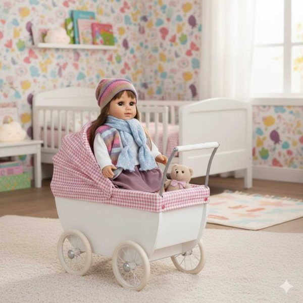 Élethű magyarul beszélő játék baba ,40 cm