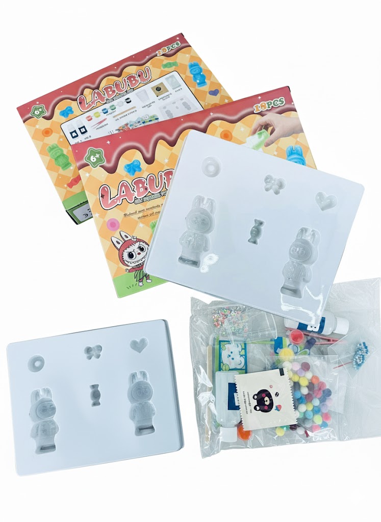 Labubu zselés mestermű forma kreativ készlet