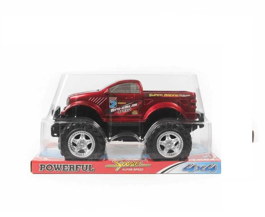Powerful Monster Truck – Piros