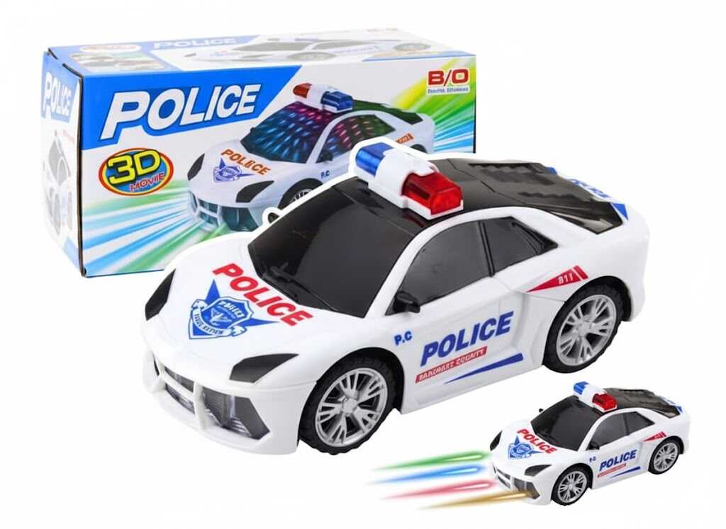 Játék rendőrautó , fényekkel