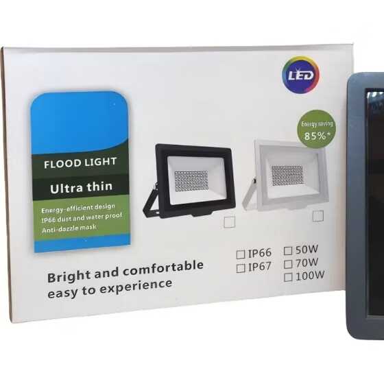 Modee Slim LED Reflektor | 50W, 4500 Lumen, 6000K, IP65