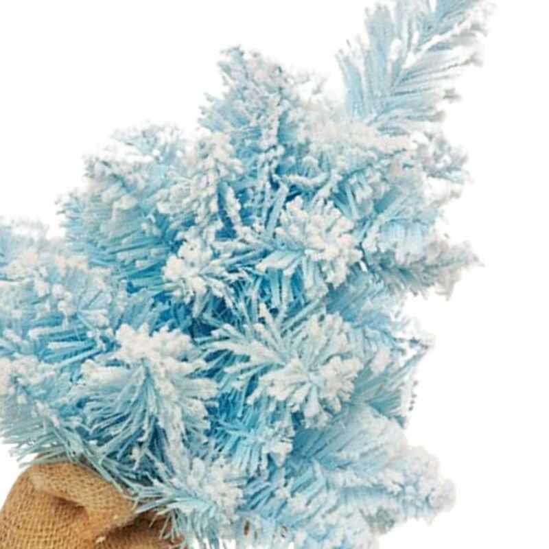 Havas kék álom - Mini karácsonyfa asztaldísz ,30 cm