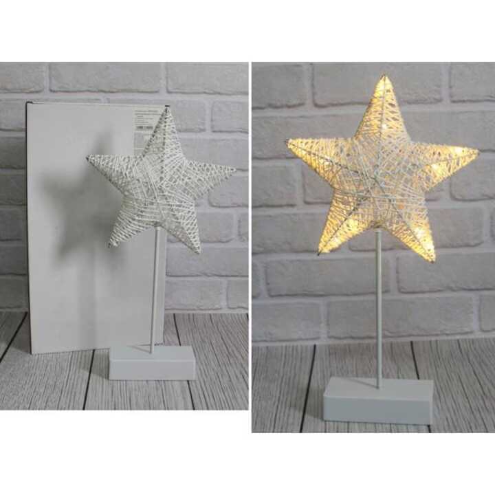 Elemes Karácsonyi asztali díszlámpa váalsztható mintákból