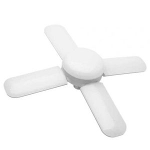 LED Fényforrás - 60W Összecsukható Ventilátor Alakú, Erős Fényű, E27 Foglalat