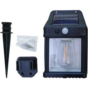 Universalis Napelemes Lámpa 18W, 1200 mAh, Leszúrható/Fali, Mozgásérzékelős YX 889-1