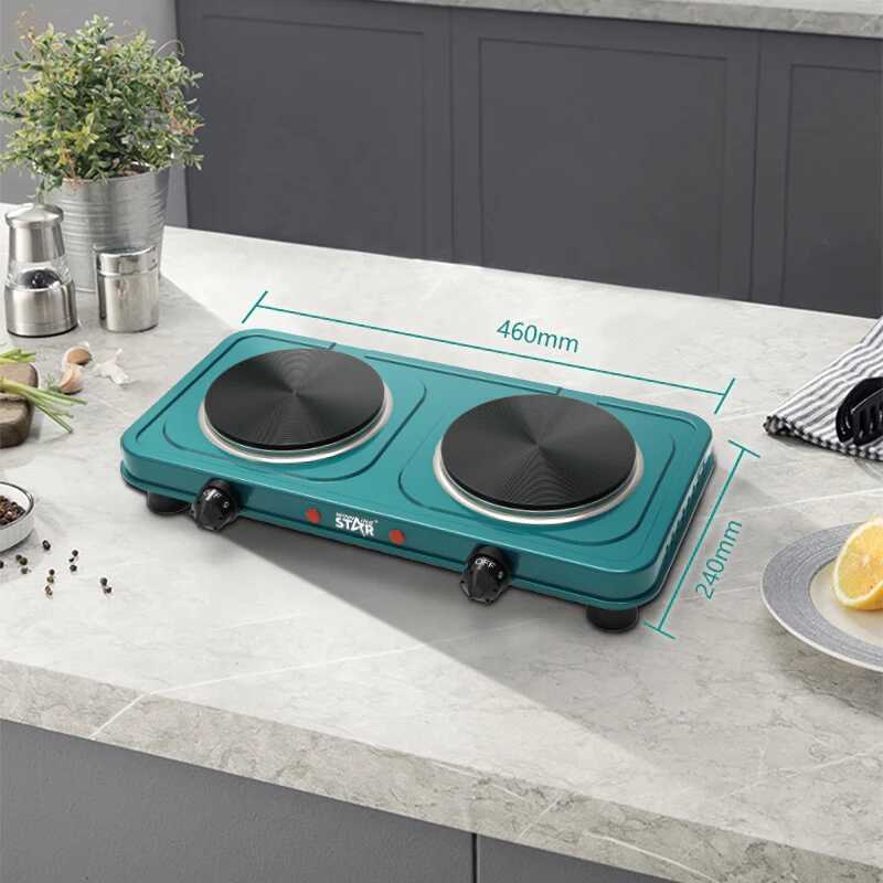 Winning Star ST9638 Elektromos Dupla főzőlap , állítható fokozat , 1000 W