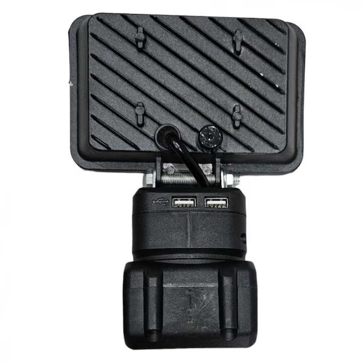 FLINKE Akkumulátoros LED Munkalámpa reflektor cserélhető szerszámgép akkumulátoral - 48V, 84 LED, 180W FK-LAM-07