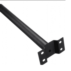 Lámpatartó Fali Tartó konzol 45 cm Fekete universális