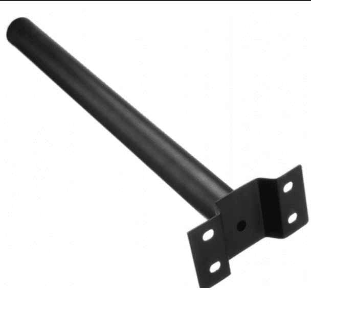 Lámpatartó Fali Tartó konzol 45 cm Fekete universális