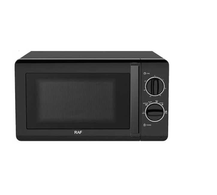 Raf R.8008B Mikrohullámú sütő , 20 L , 800 W , Fekete