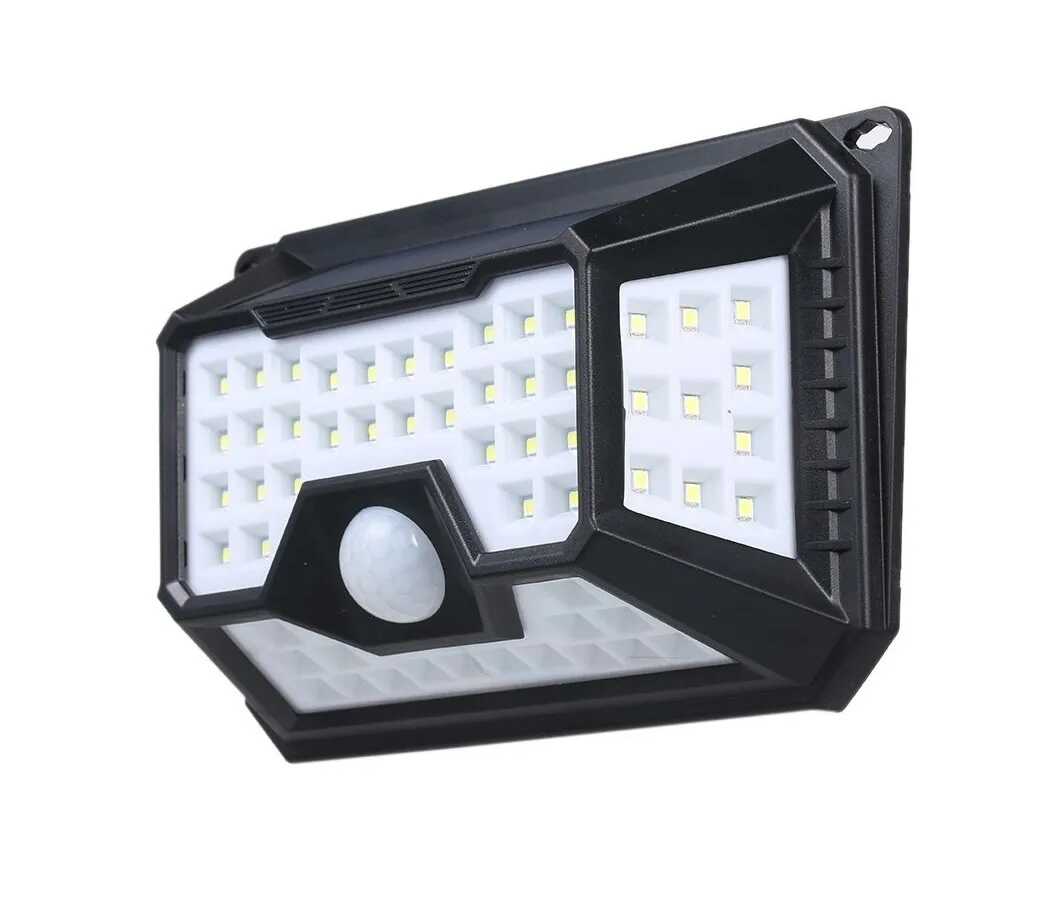 Napelemes Fali Lámpa 66 LED, Mozgásérzékelős, 5000K, 17 x 10 cm LF-1521