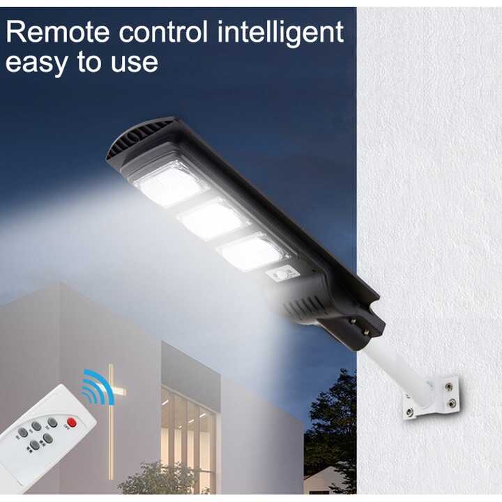 Napelemes Utcai Lámpa 360W 2 soros Mozgásérzékelős, Távirányítóval THO luX DNL-002