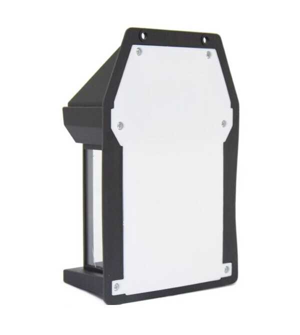 Kültéri Napelemes Fali Lámpa Mozgásérzékelővel körte led izzóval YX-778-1W