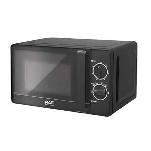 Raf R.8008B Mikrohullámú sütő , 20 L , 800 W , Fekete
