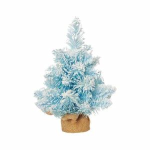 Havas kék álom - Mini karácsonyfa asztaldísz ,30 cm