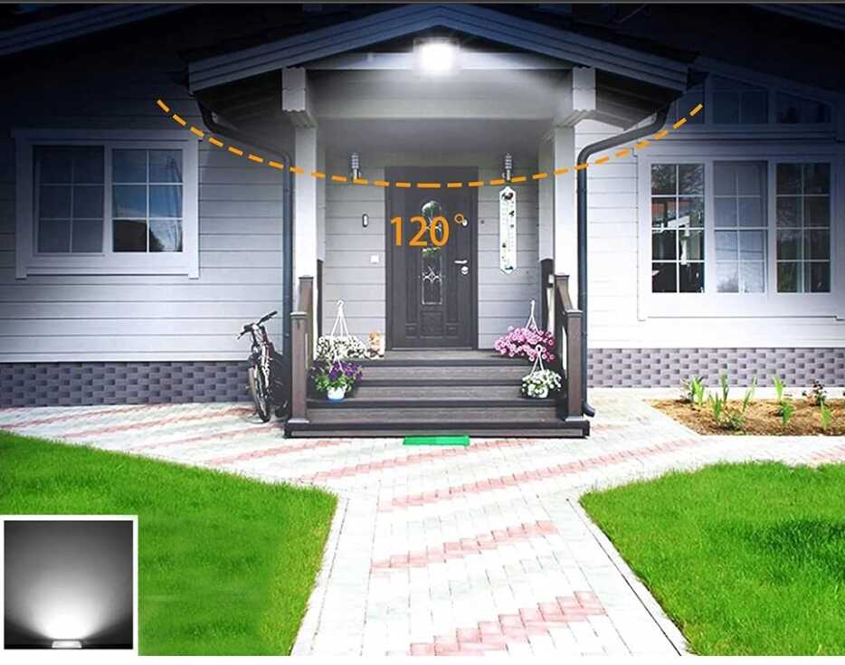 THO LUX 50 W Slim Reflektor Energiatakarékos, Vízálló, Tartós ip65 220 v