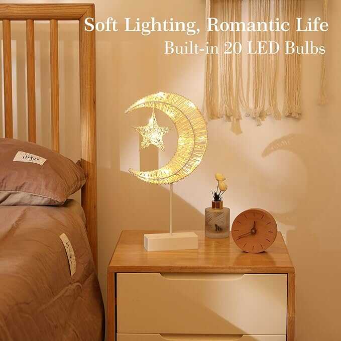 Elemes Karácsonyi asztali díszlámpa váalsztható mintákból