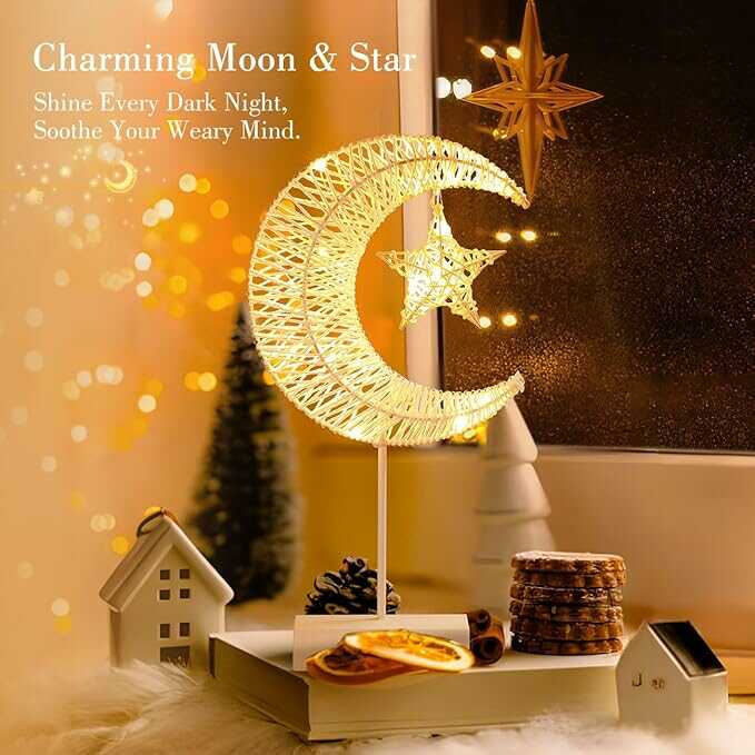 Elemes Karácsonyi asztali díszlámpa váalsztható mintákból