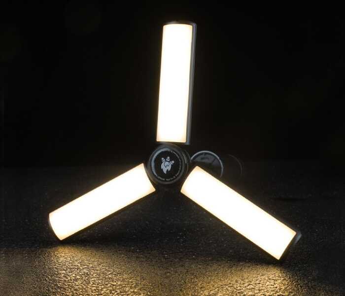 Szuper Fényes multifunkciós teleszkópos Kempinglámpa - Újratölthető, 54 LED-es, Állítható Fényű YD-2324