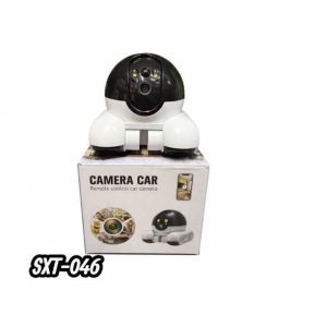 SXT-046 Kerekes robot beltéri biztonsági kamera , éjjelátó , alkalmazás vezérléssel ,dupla lencsés , 1080p