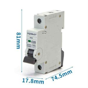 Kismegszakító választható áramerősség Aigostar