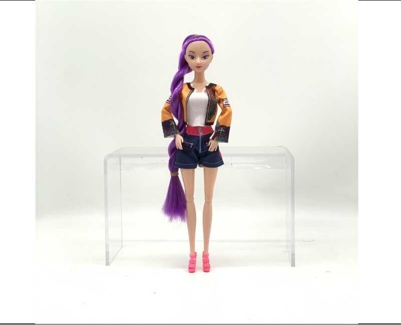 K-pop Demon Hunters Rumi játék baba , 30 cm