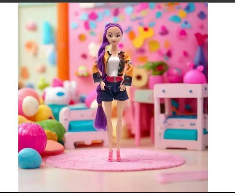 K-pop Demon Hunters Rumi játék baba , 30 cm