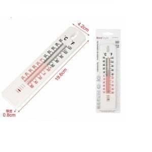 Klasszikus kültéri és beltéri fali hőmérő 19.6x3.8cm Kmt Style