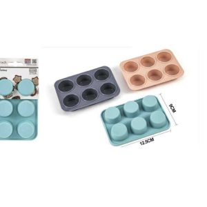 Szilikon mini muffin és csokoládé sütőforma 6 részes Torch