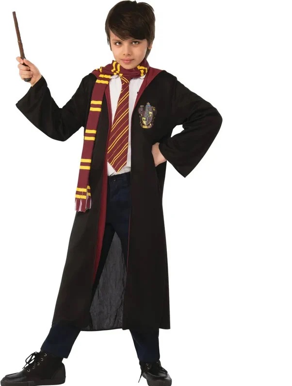 Hermione Granger farsangi jelmez lányoknak 2 részes ruhával köpennyel és pálácval