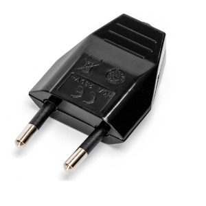 Szerelhető hálózati dugvilla (szilikonmentes) 10A fekete Aigostar