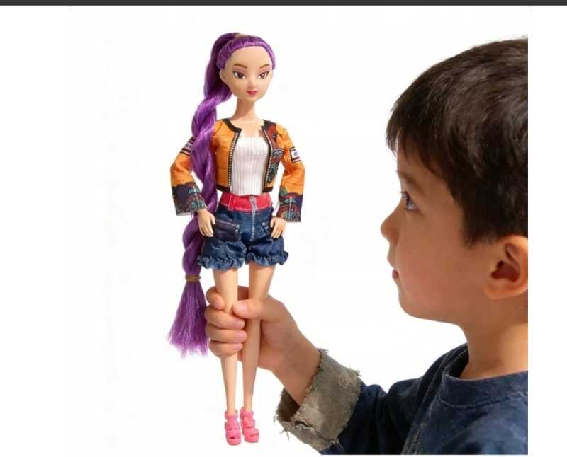 K-pop Demon Hunters Rumi játék baba , 30 cm