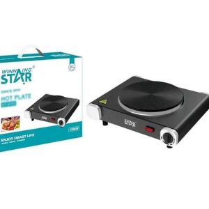 Winning Star ST-9753 Eleketromos fözőlap ,rozsdamentes acél , 5 fokozat , 1500 W