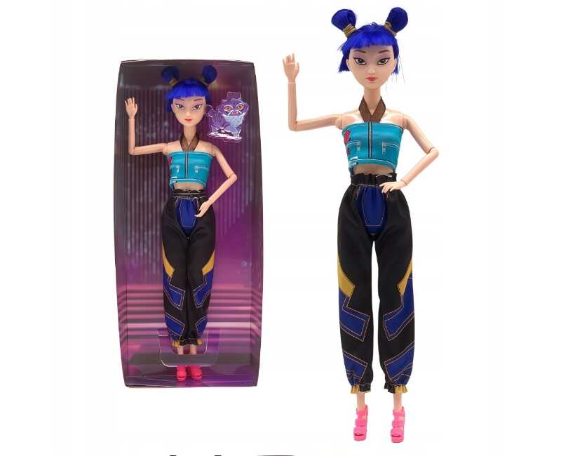 K-pop Demon Hunters Zoey játék baba , 30 cm