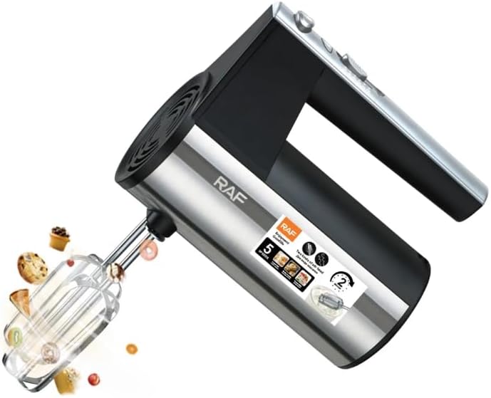 Raf R.6629 Eleketromos kézi mixer, 5 sebesség + turbó funkció , 450 W