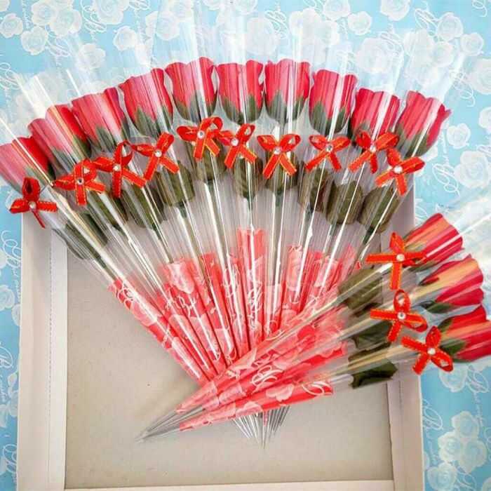 Szappanrózsa egy szál -választahtó színben