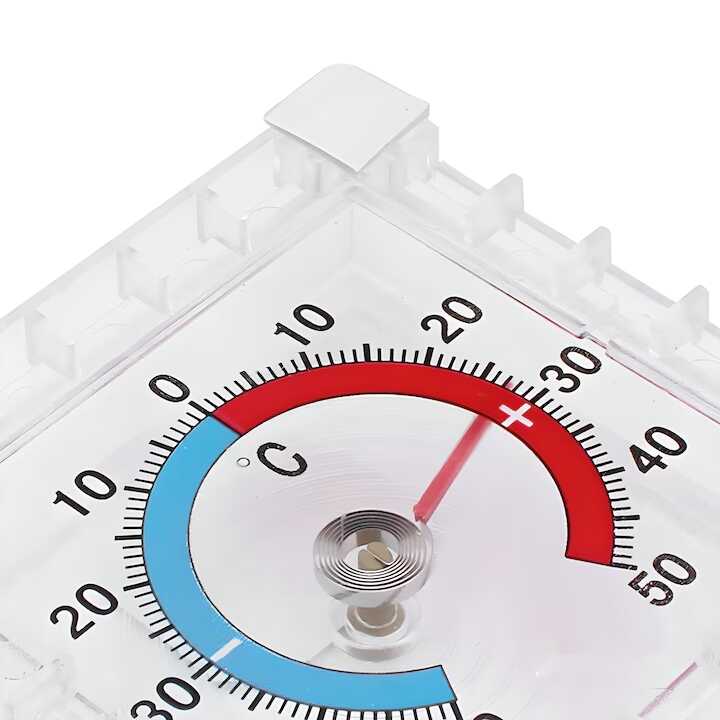 Öntapadós analóg szobahőmérő 75mm Mötarro